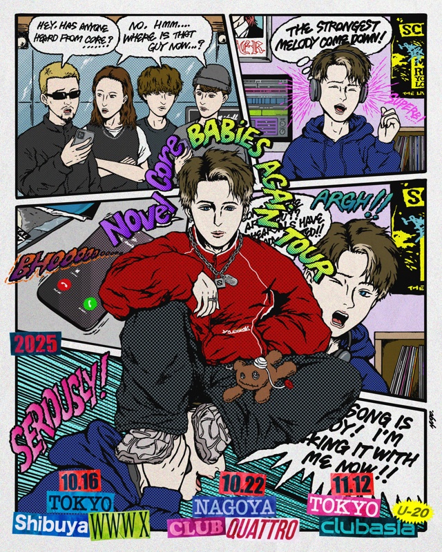 10/16(Thu) Novel Core | SCHEDULE | Shibuya WWW - WWW X